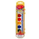 Washable Watercolors with Brush, 8 Colors, 1 Tray (10651)