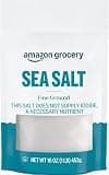 Amazon Grocery, Sea Salt, Fine Ground, 16 Oz
