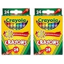 Crayons 24 ct (Pack of 2)