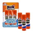 Disappearing Purple School Glue Sticks, Washable, 22 Grams, 3 Count - Poster, Vision Board, Back to School Supplies, #1 Teacher Brand